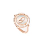 18k Rose Gold Lucky Move SM Mother-Of-Pearl Diamond Ring