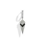 Stairway Gradient Diamonds & Silver Hoop Cone