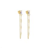 CARAT London Linden 18k Gold Vermeil Drop Earrings