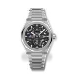 DEFY SKYLINE SKELETON 41mm Black Dial El Primero Steel Watch