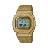 40th Anniversary Recrystalised, G-Shock Full Metal Collection, 49.3 mm, Gold Plated Stainless Steel Strap, Solar, Black Dial Watch