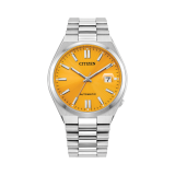 Tsuyosa 40mm, Yellow Dial, Automatic Movement, Stainless Steel Watch