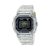 40th Anniversary Clear Remix, G-Shock Collection, 48.9mm, Transparent Resin Strap, Digital Quartz, Black Dial Watch