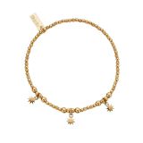 ChloBo Illuminating Energy Gold Plated Bracelet GBFB3357