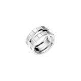 Ice Cube 18k White Gold Ring