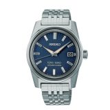 Seiko King Seiko Denim 38.3mm, Blue Dial, Automatic Movement, Stainless Steel Case, Stainless Steel Bracelet Watch SPB389J1