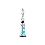Thomas Sabo Blue Lighthouse Sterling Silver Charm