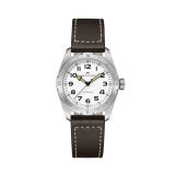 Khaki Field Expedition Auto 37mm, White Dial, Automatic Movement, Stainless Steel Case, Brown Leather Strap Watch