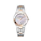 Cap Camarat 33mm, Mother of Pearl Dial, Quartz Movement, Stainless Steel & Rose Gold PVD Watch