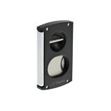 S.T. Dupont Chrome Black Double Blade Cigar Cutter