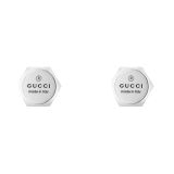 Trademark Sterling Silver Hexagonal Studd Earrings