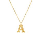 Just My Type Letter A Necklace
