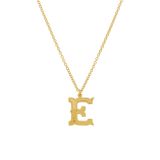 Just My Type Letter E Necklace