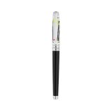 S.T. Dupont White Brass 14K White Gold  Line-D Eternity Picasso Fountain Pen & Rollerball Sleeve