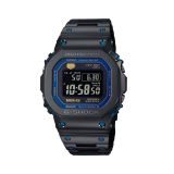 G-Shock MR-G 49.4 x 43.2mm, Black Dial, Tough Solar Power, Titanium Case, Titanium Bracelet Watch