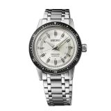 Presage Collection 39.5mm, Black Dial, Mechanical Movement Stainless Steel Bracelet Watch