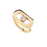 18K Yellow Gold So Move Diamond Ring