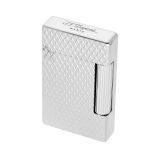 S.T. Dupont Silver Initial Diamond Head Lighter