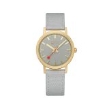 Classic 36mm, Grey Dial, Quartz Movement, Stainless Steel Case, Cork Strap Watch