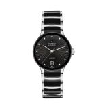 Rado Centrix 35mm Diamond Black Dial Automatic Ceramic Stainless Steel Watch R30031742