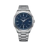 Photo of the Citizen Men's Sport 41mm, Blue Dial, Stainless Steel, Eco-Drive Watch AW1750-85L