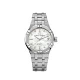 Maurice Lacroix Aikon 35mm, Mother-Of-Pearl Dial, Automatic Movement, Stainless Steel Case, Stainless Steel Bracelet Watch