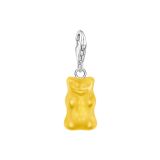 Yellow Haribo Gummy Bear Sterling Silver Charm