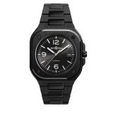Bell & Ross BR 05 Black Ceramic 41mm, Black Dial, Automatic Movement, Black Ceramic Case, Black Ceramic Bracelet Watch BR05A-BL-CE/SCE. Image one