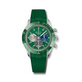 CHRONOMASTER SPORT 41mm Green Dial Automatic Rubber Strap Watch