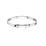 Sterling Silver Cote Baby Bangle