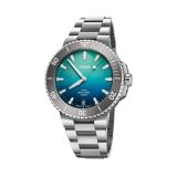 Aquis Caliber 400 "Great Barrier Reef" Limited Edition 43.5mmOcean Blue Dial Automatic Stainless Steel Bracelet Watch