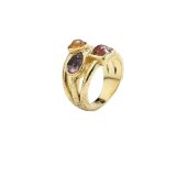 Goossens Mini Cabochons Harmony Caramel Ring. Image one
