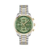 Grand Tour Ladies 28mm Green Dial Quartz Stainless Steel Watch