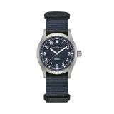 Photo of the Hamilton Khaki Field 38mm, Navy Dial, Quartz Movement, Stainless Steel Case, Navy NATO Strap Watch H69401940