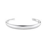 Photo of the Thomas Sabo Timeless Design Sterling Silver Bangle, a classic piece that embodies elegance and sophistication.