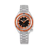DEFY REVIVAL 37mm Black Dial Automatic Stainless Steel Watch