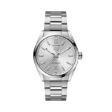 Carrera Date 39mm, Grey Dial, Automatic Movement, Steel Case, Steel Bracelet Watch