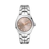 TAG Heuer Link Date 32mm, Sunray Beige Dial, Quartz Movement, Steel Case, Steel Bracelet Watch