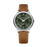 Photo of the Chopard L.U.C XPS Forest Green 40mm Automatic Watch 168629-3001, featuring a sleek stainless steel case, forest green dial