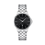 DS-8 Gent 40mm Black Dial Quartz Stainless Steel Watch