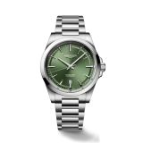 Conquest 41mm Green Dial Automatic Stainless Steel Watch