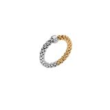 18K Yellow & White Gold Flexi It Ring