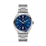 Carrera Date 39mm, Blue Dial, Automatic Movement, Steel Case, Steel Bracelet Watch