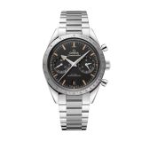 Omega Speedmaster '57 40.5mm Black Dial Quartz Steel Bracelet Watch