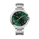 Ballon Bleu De Cartier 40mm Green Dial Automatic Stainless Steel Bracelet Watch