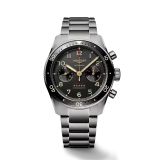 Spirit Flyback Chronograph 42mm Automatic Ceramic Bezel Titanium Watch