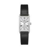 Photo of the Hamilton American Classic Ardmore Small 19x27mm Silver Dial Leather Strap Watch – H11221750