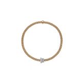 18K Rose Gold Diamonds Flexi Prima Bracelet