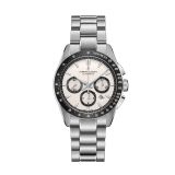 Photo of the Hamilton Jazzmaster Performer Auto 42mm White Dial Stainless Steel Watch – H36606110