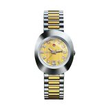 Rado The Original 27.3mm Yellow Dial Automatic Stainless Steel Bracelet Watch R12403633